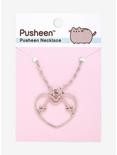 Pusheen Heart Pendant Necklace, , alternate