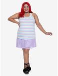 Disney The Little Mermaid Ariel Striped Girls Tank Top Plus Size, MULTICOLOR, alternate