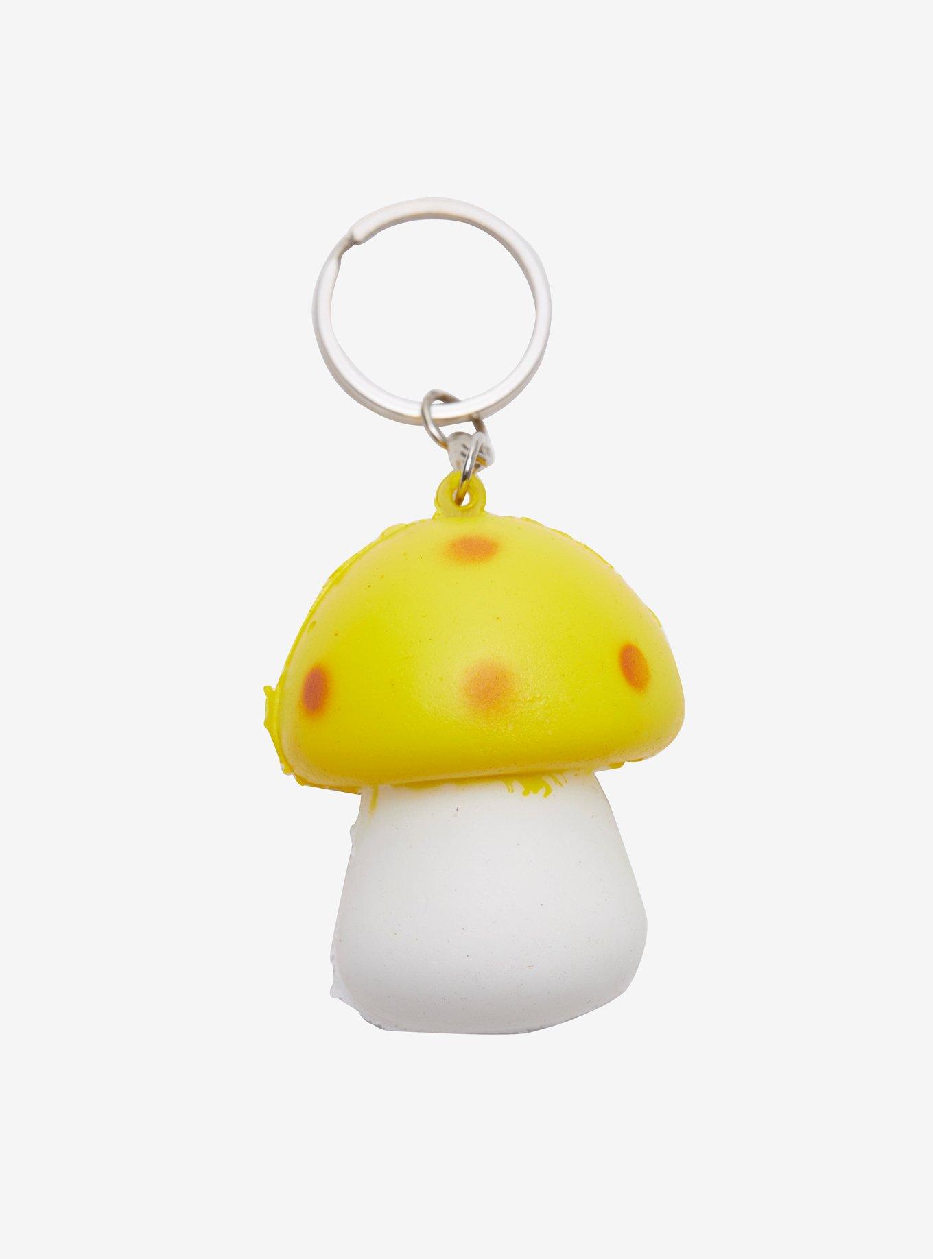 Mushroom Squishy Key Chain, , alternate