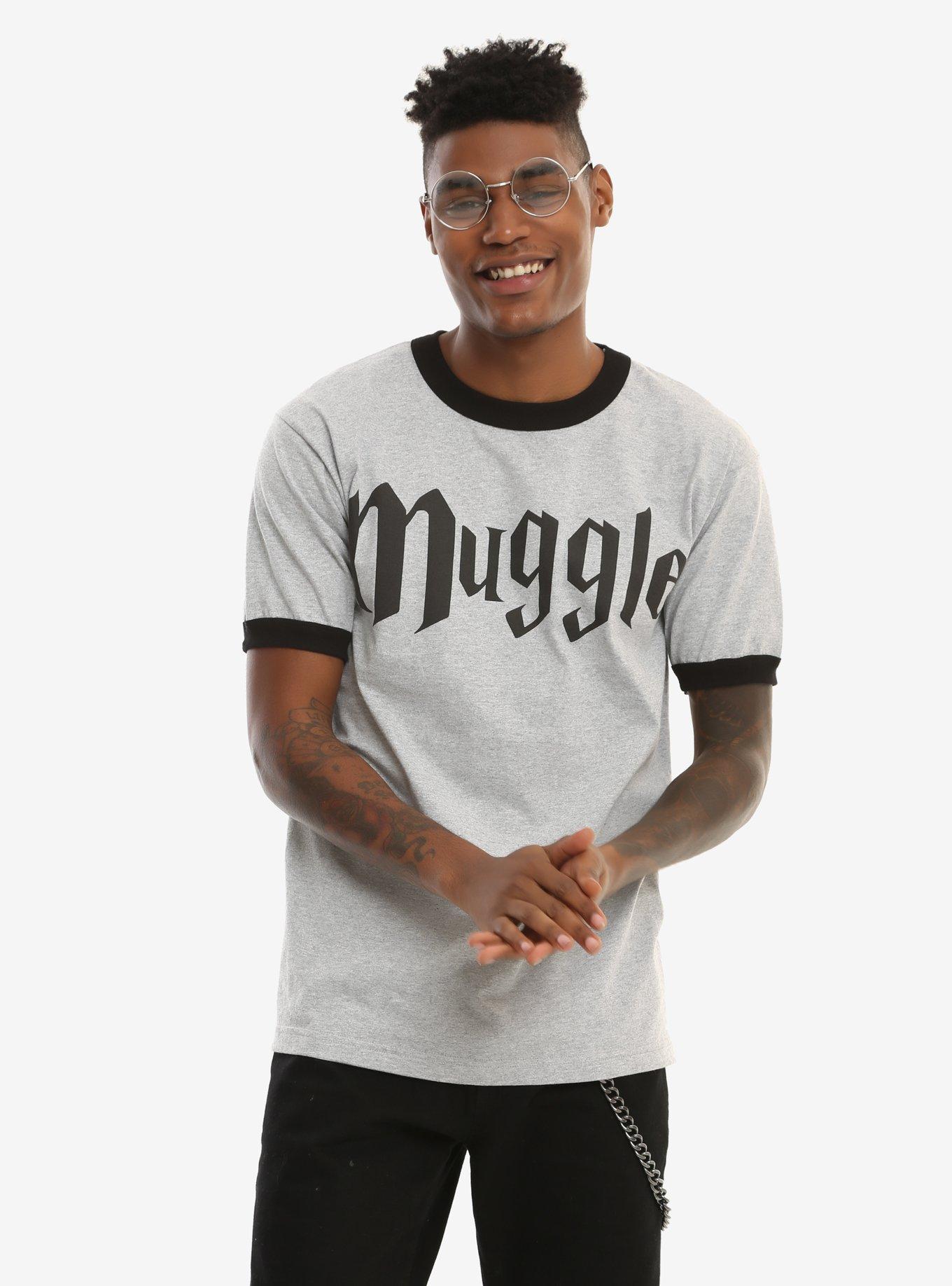 Harry Potter Muggle Ringer T-shirt, , alternate