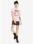 Nirvana Pink Smile Girls T-Shirt, PINK, alternate