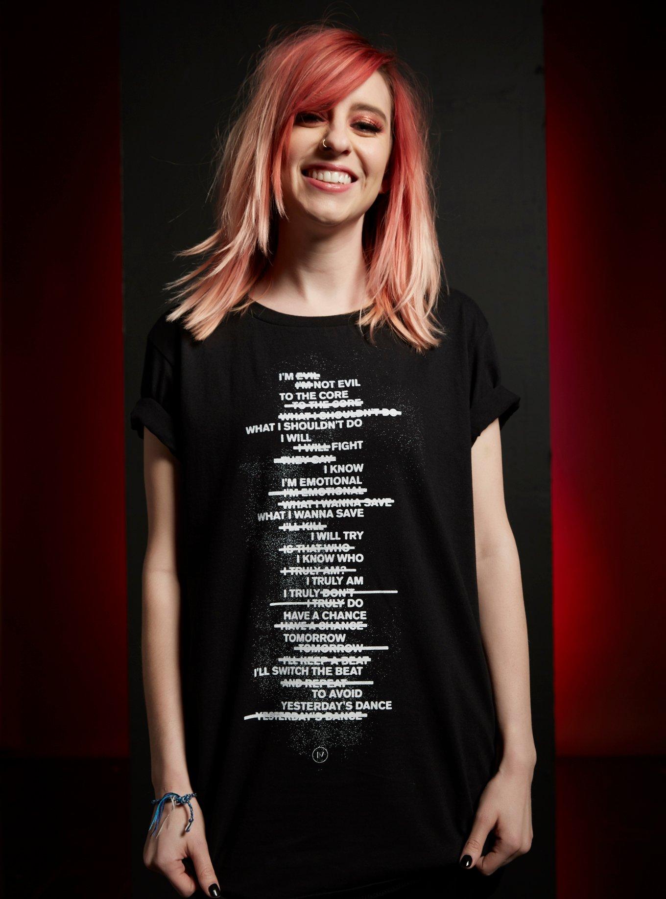 Twenty One Pilots Fairly Local Lyrics T-Shirt, , alternate
