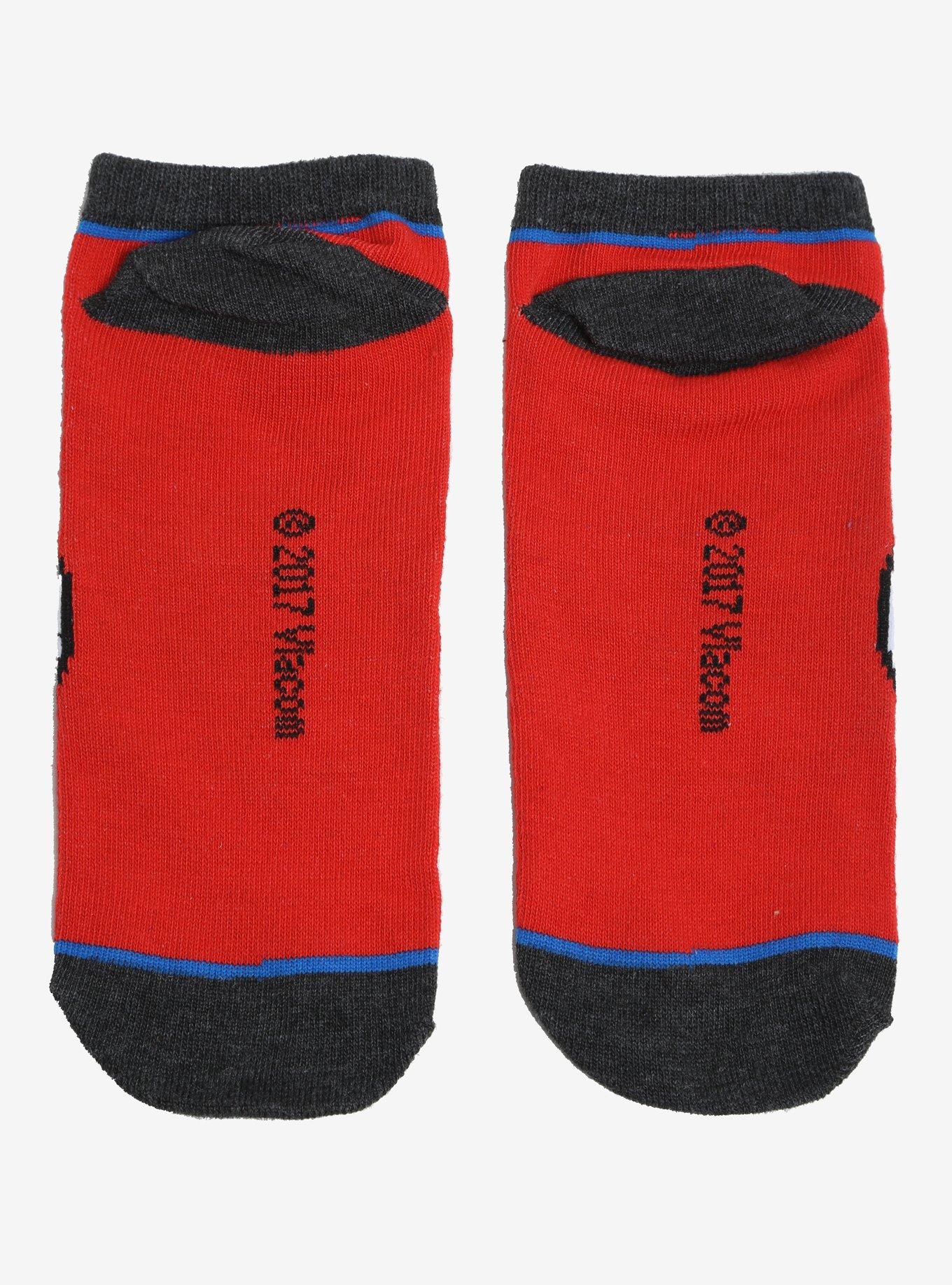 The Ren & Stimpy Show Stimpy No-Show Socks, , alternate