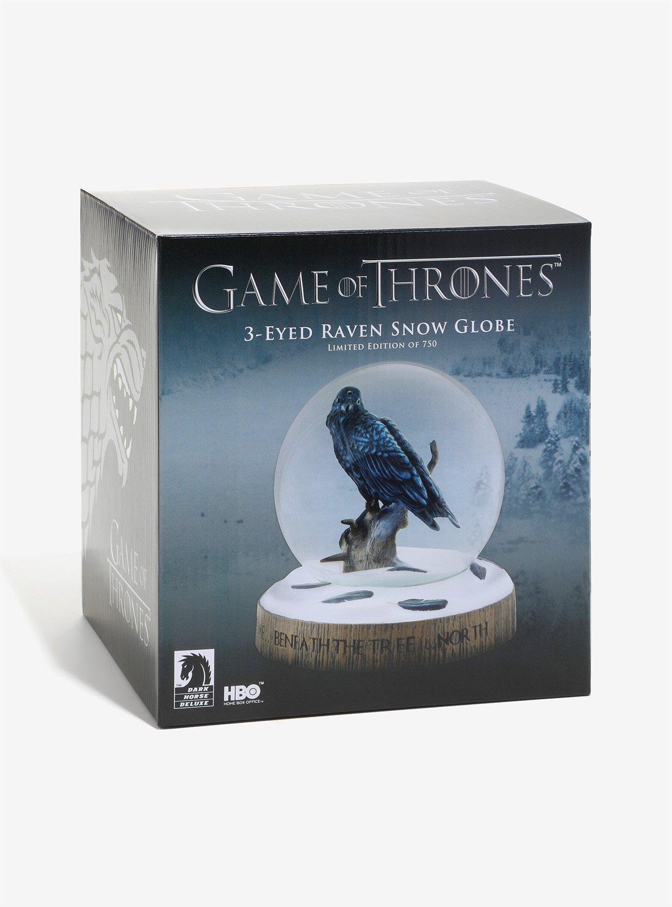 Game Of Thrones Raven Snow Globe, , alternate