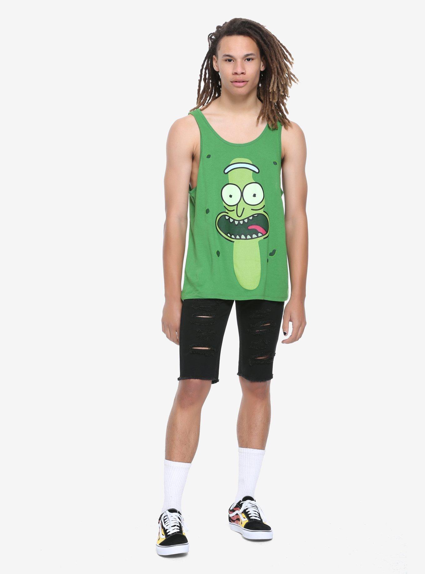 Rick And Morty Pickle Rick Tank Top, , alternate