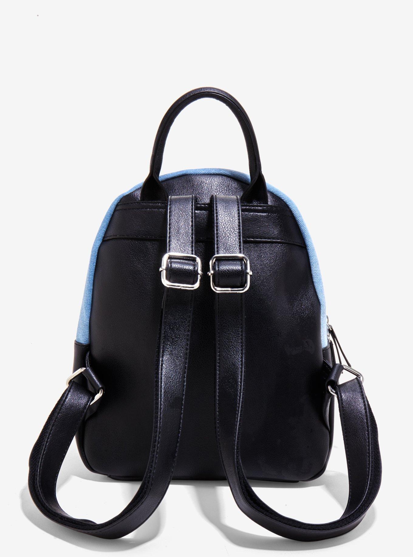 Loony Tunes Denim Patch Mini Backpack, , alternate