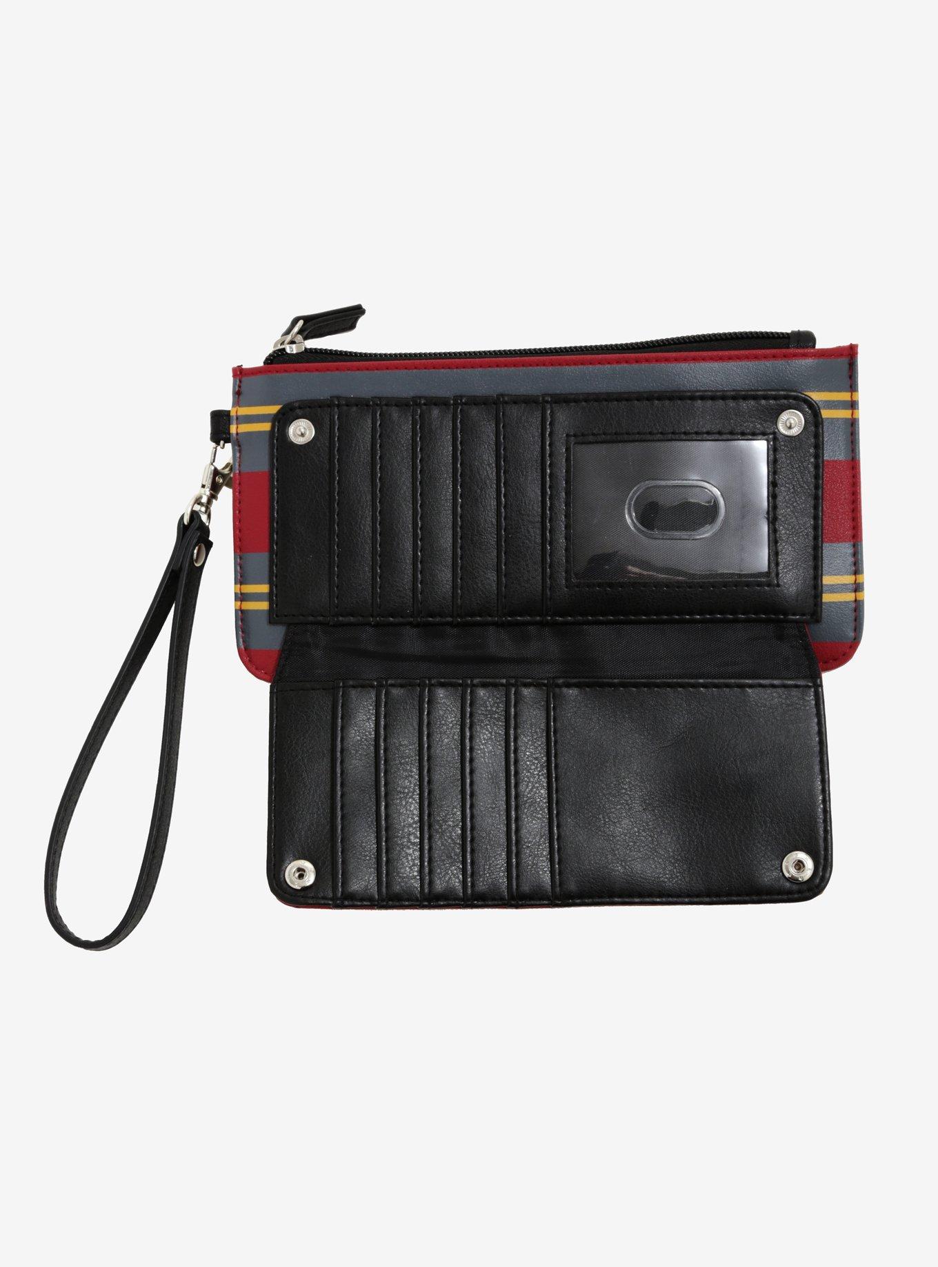Harry Potter Hogwarts Snap Front Wristlet, , alternate