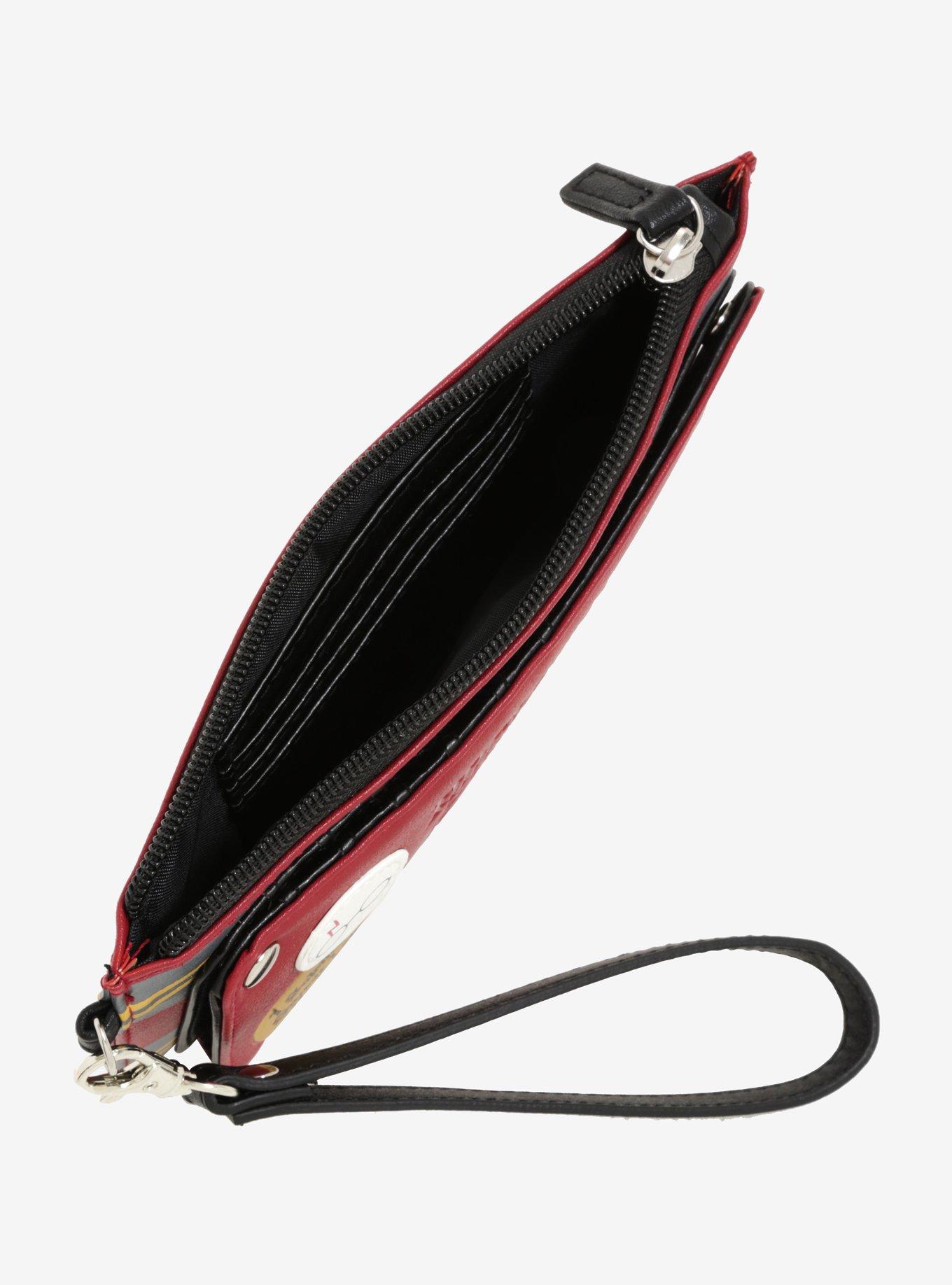 Harry Potter Hogwarts Snap Front Wristlet, , alternate