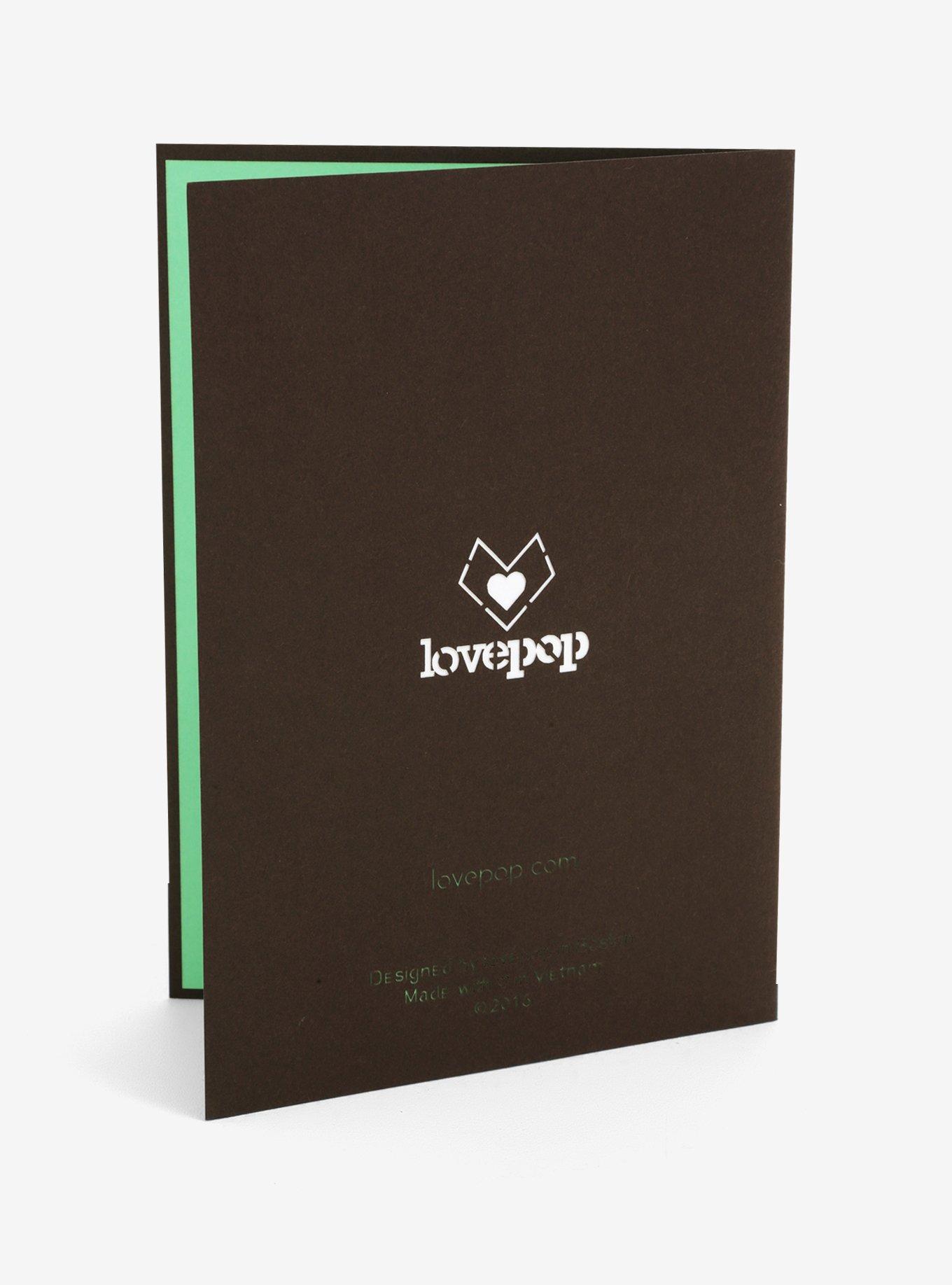 Lovepop Hedgehogs In Love Popup Greeting Card, , alternate