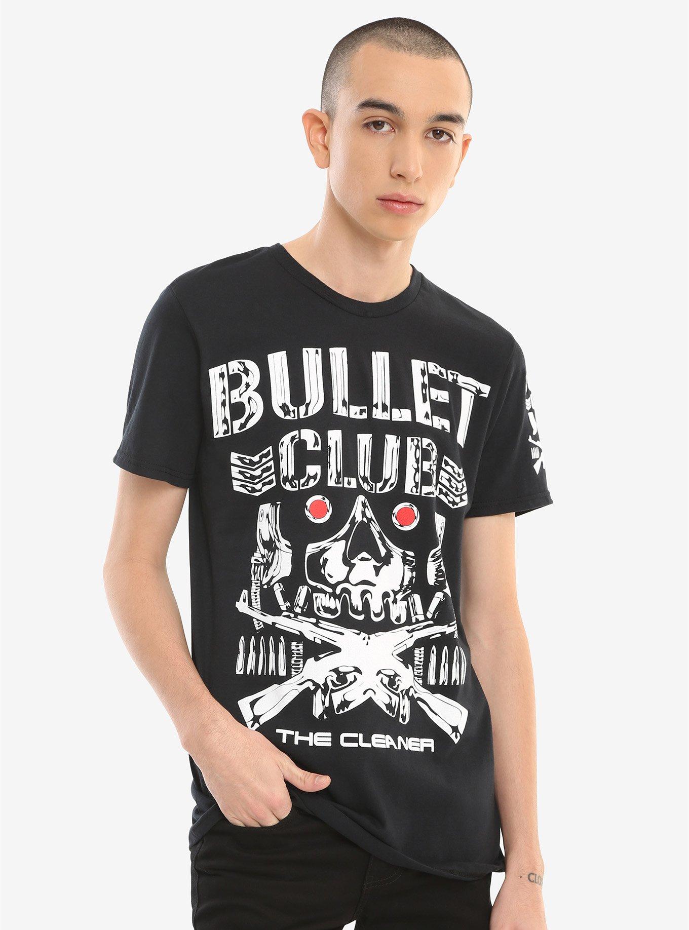 New Japan Pro-Wrestling Bullet Club Kenny Omega Bone Droid T-Shirt, BLACK, alternate