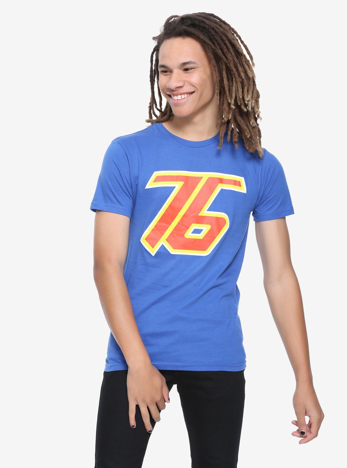 Overwatch Soldier: 76 Logo T-Shirt, BLUE, alternate