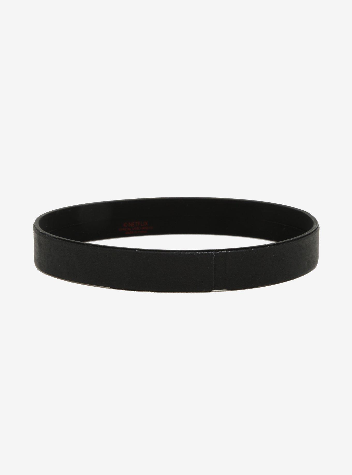 Big Mouth Character Rubber Bracelet, , alternate