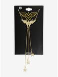 DC Comics Wonder Woman Dangle Stars Necklace, , alternate