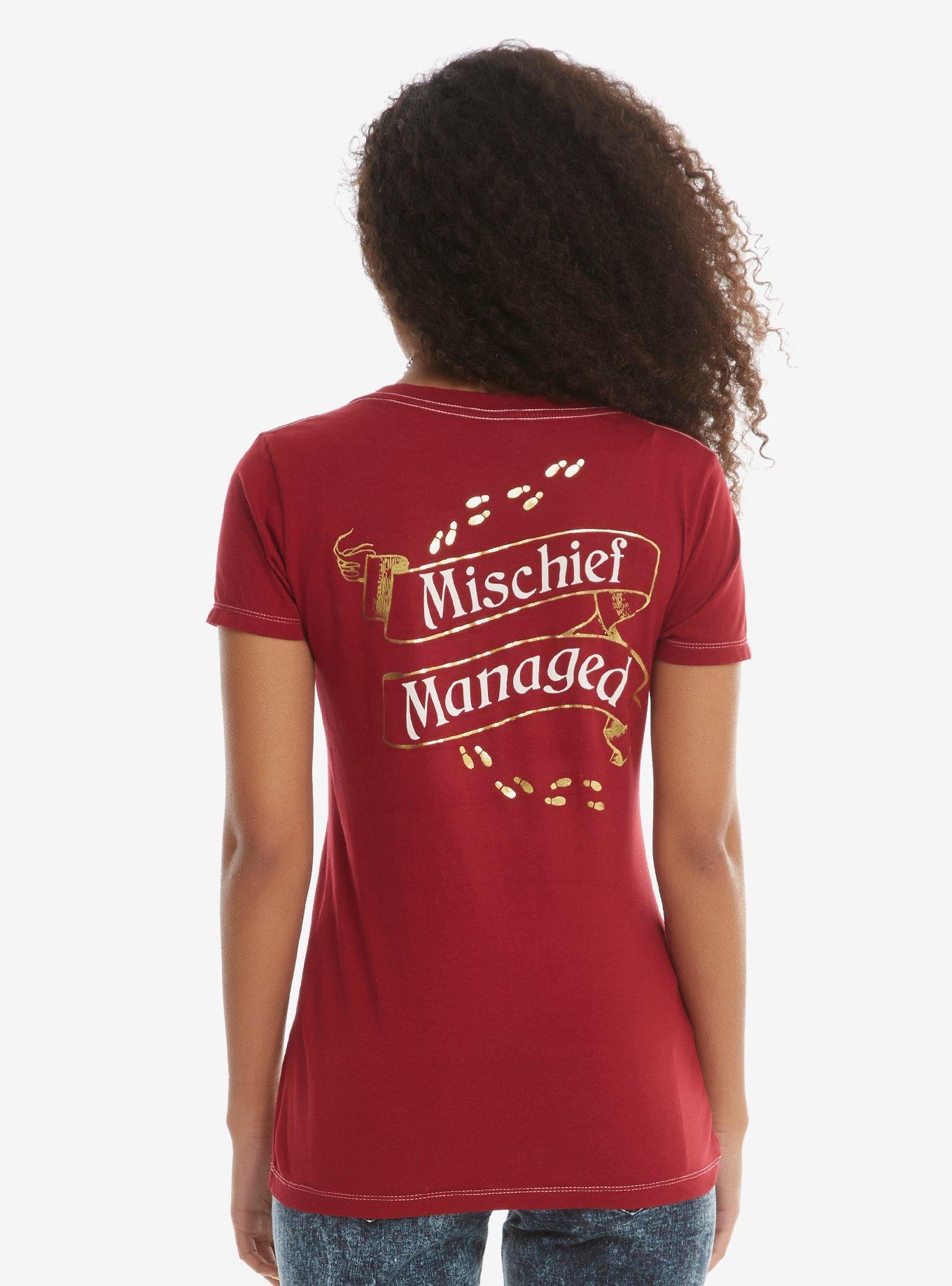 Harry Potter Solemnly Swear Foil Girls T-Shirt, , alternate