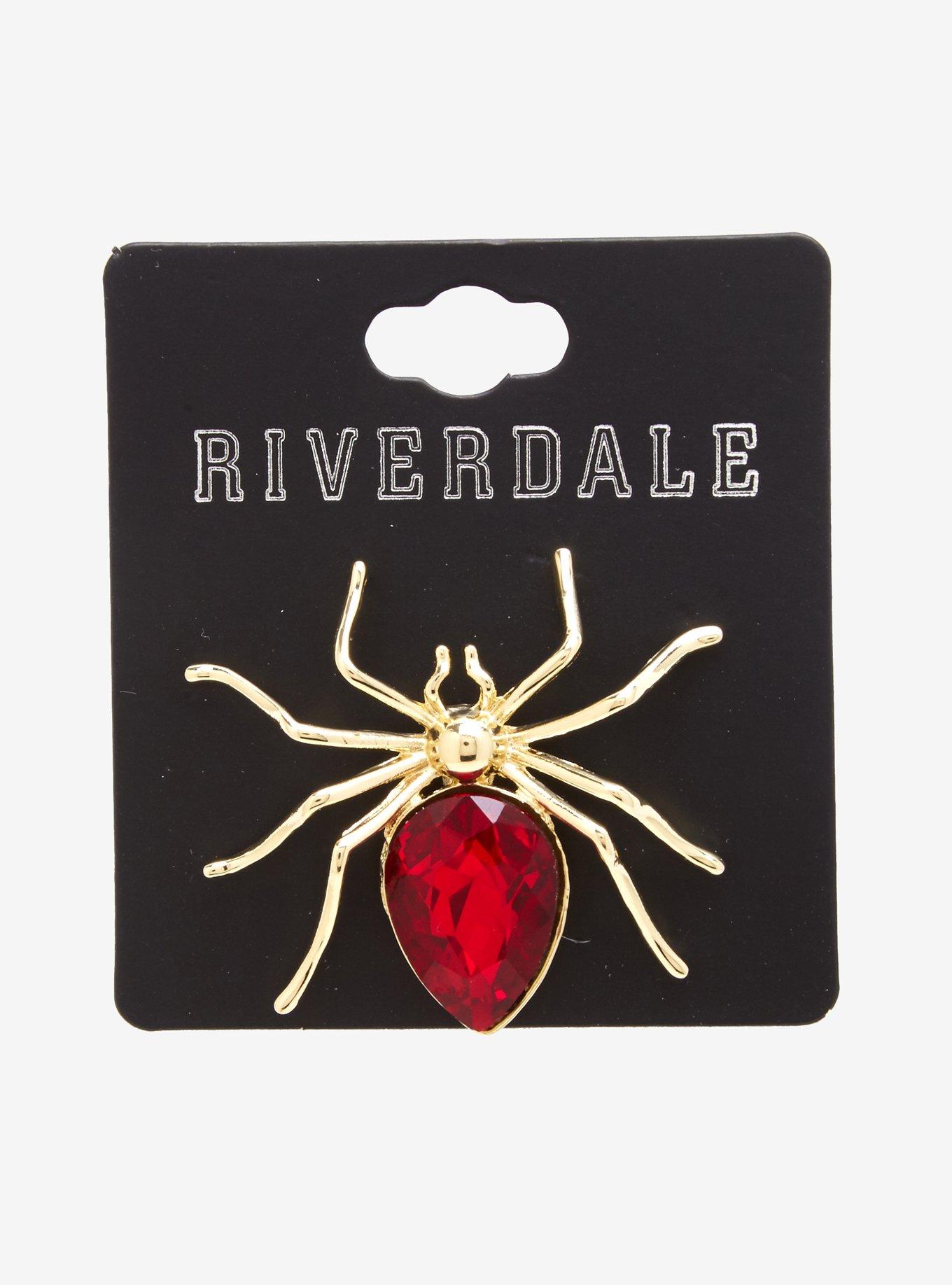 Riverdale Cheryl Blossom Spider Brooch Hot Topic Exclusive