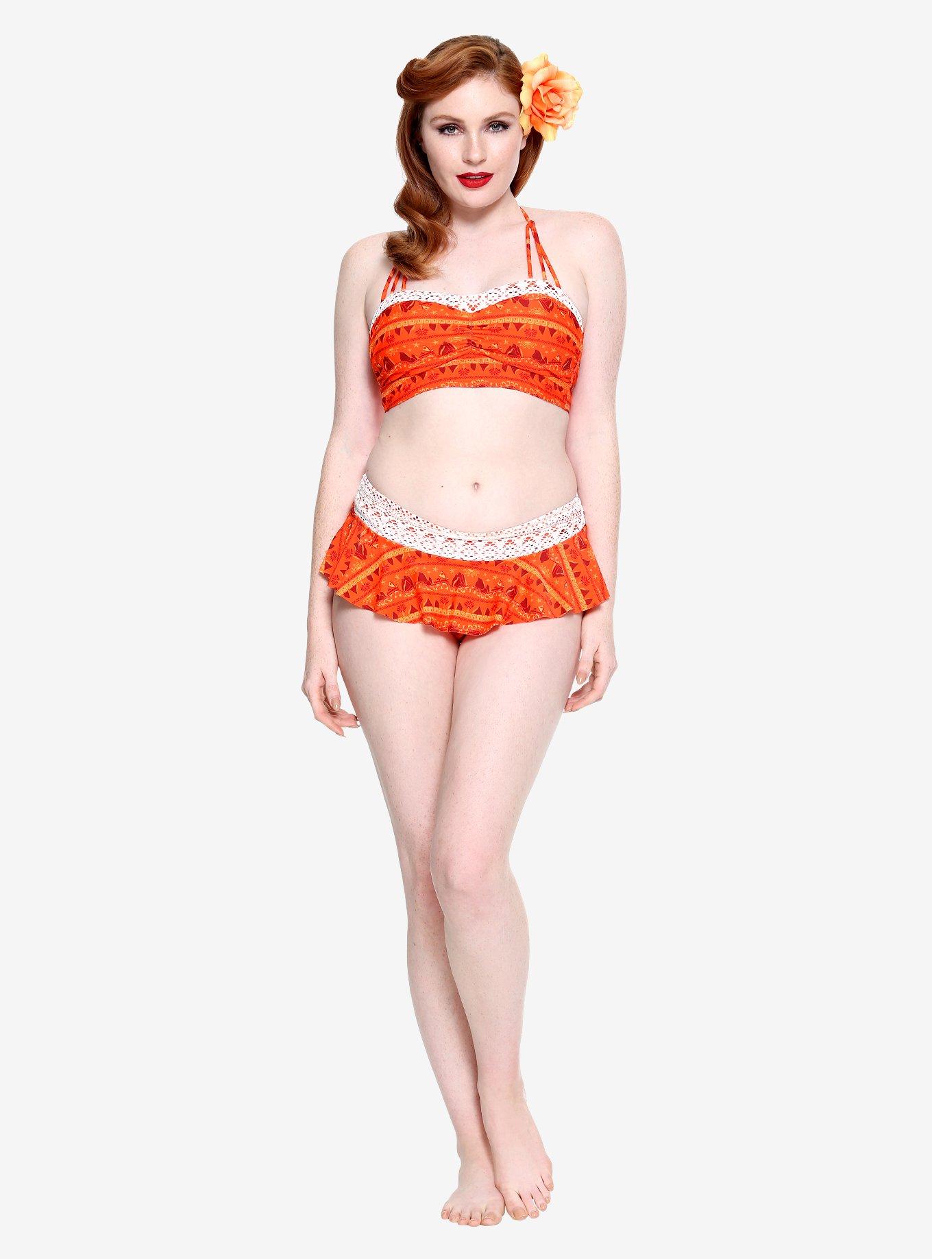 Disney Moana Swim Top, MULTI, alternate