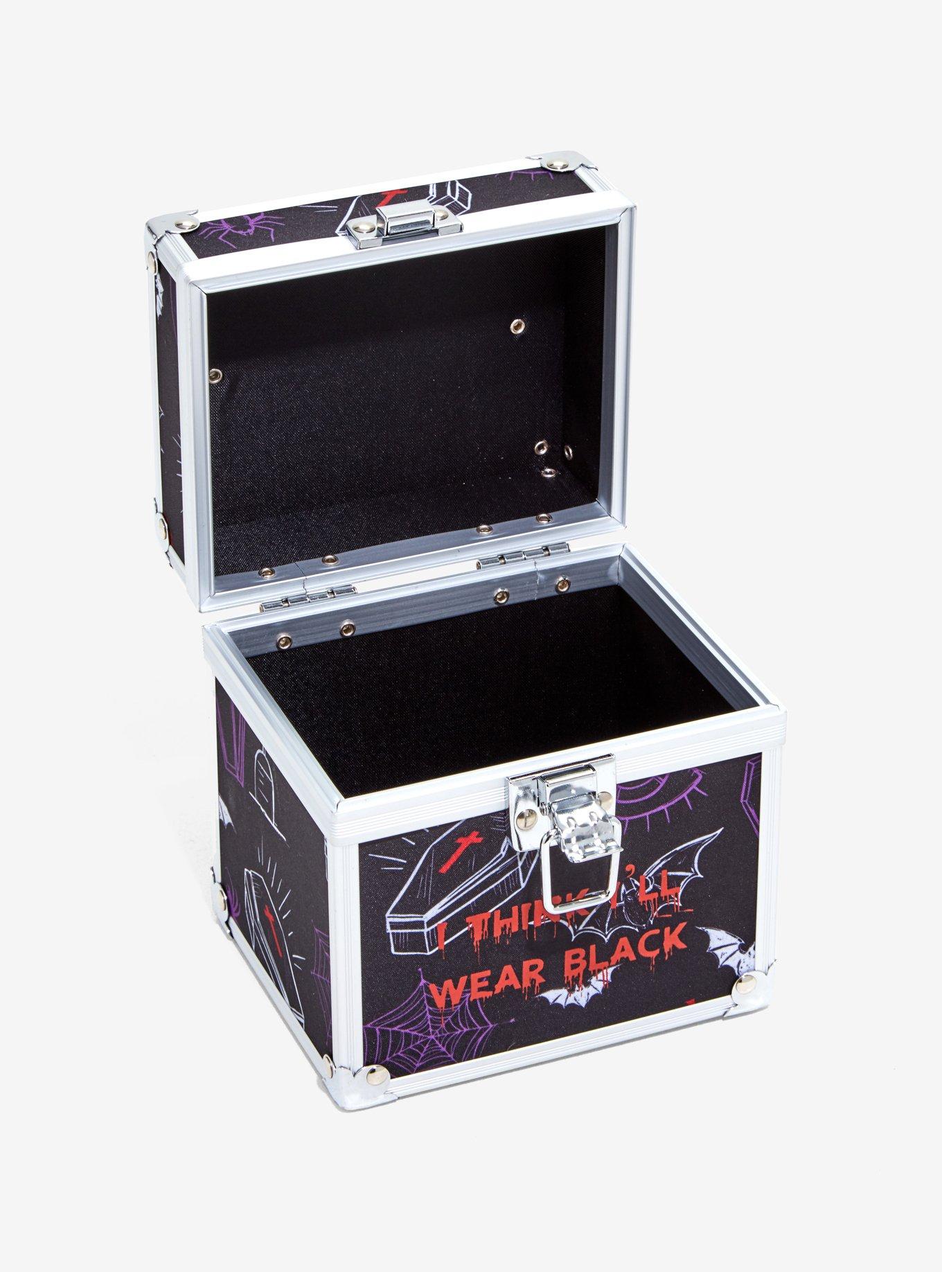 Hand-Drawn Goth Print Mini Hard Case, , alternate