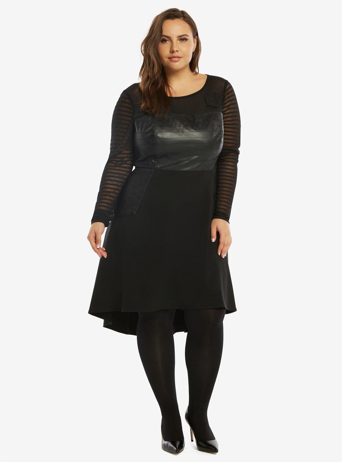 Star Wars: The Last Jedi Kylo Ren Helmet Dress Plus Size, , alternate