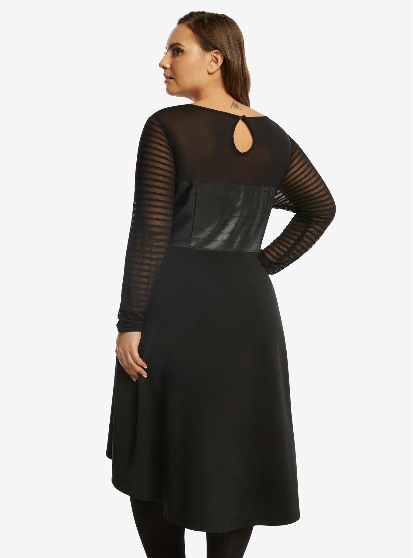 Star Wars: The Last Jedi Kylo Ren Helmet Dress Plus Size, , alternate