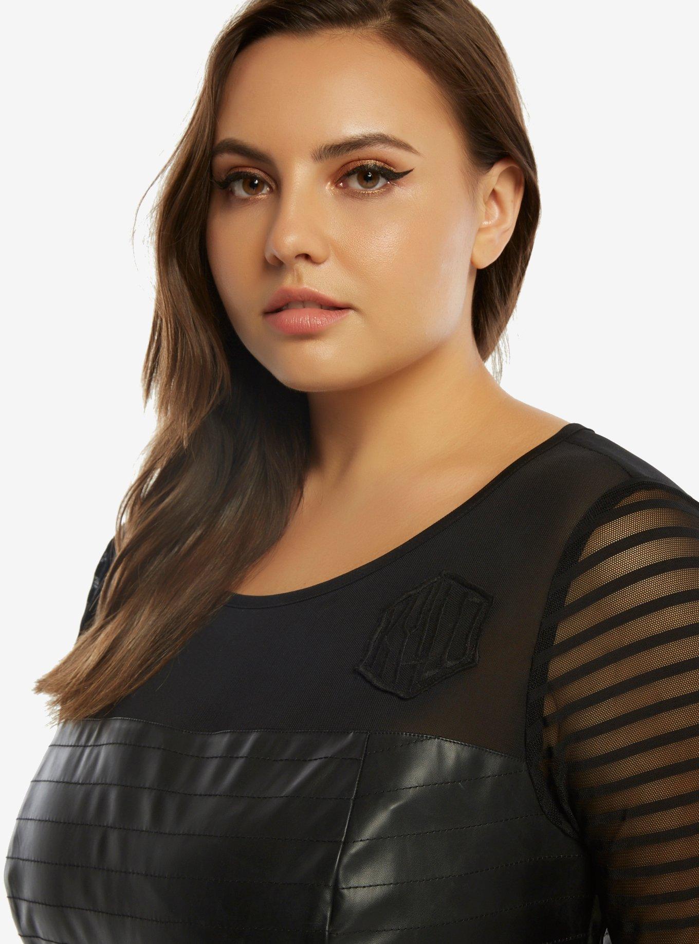 Star Wars: The Last Jedi Kylo Ren Helmet Dress Plus Size, , alternate