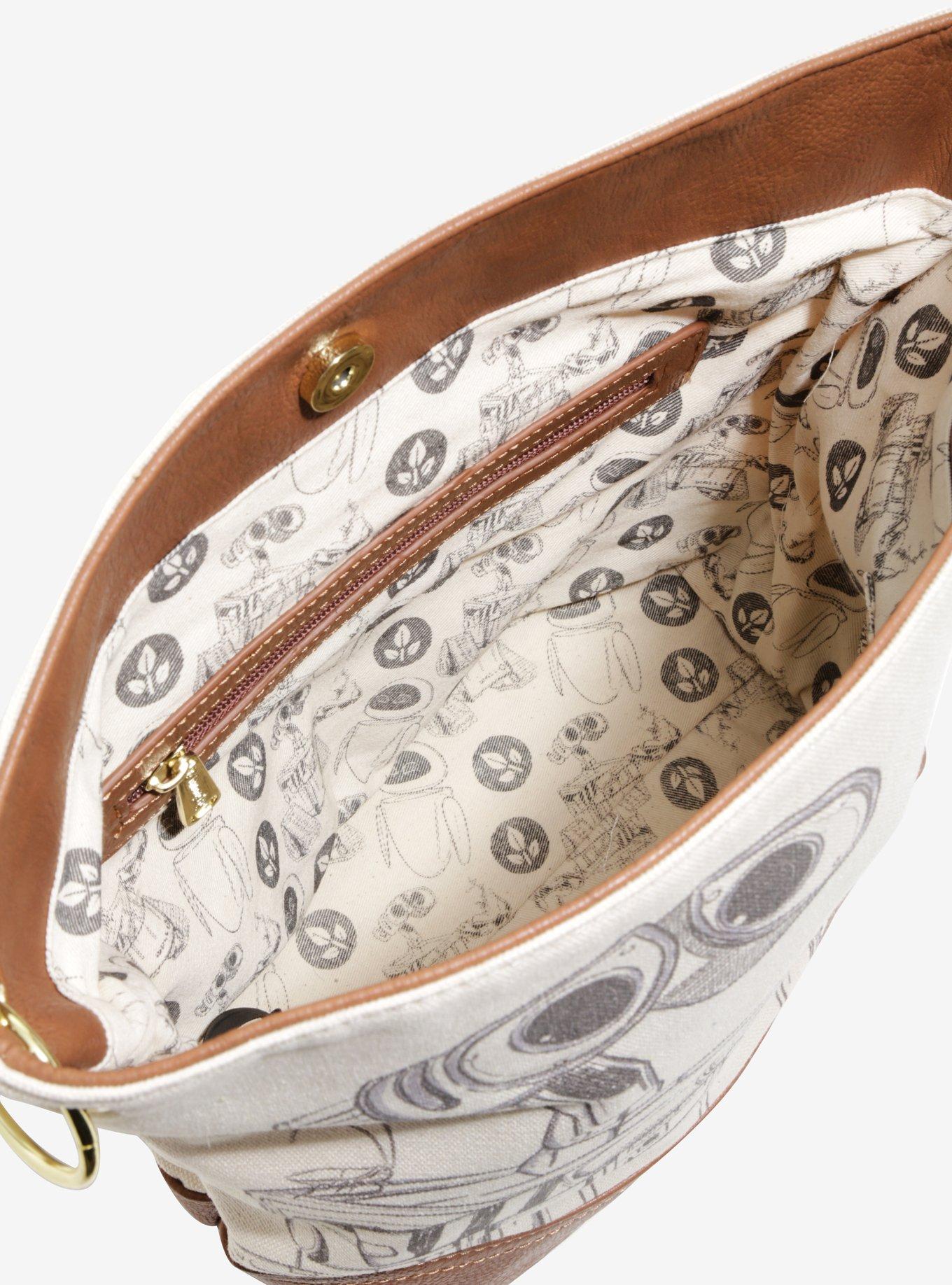 Loungefly Disney Pixar WALL-E Sketch Boot Crossbody Bag, , alternate