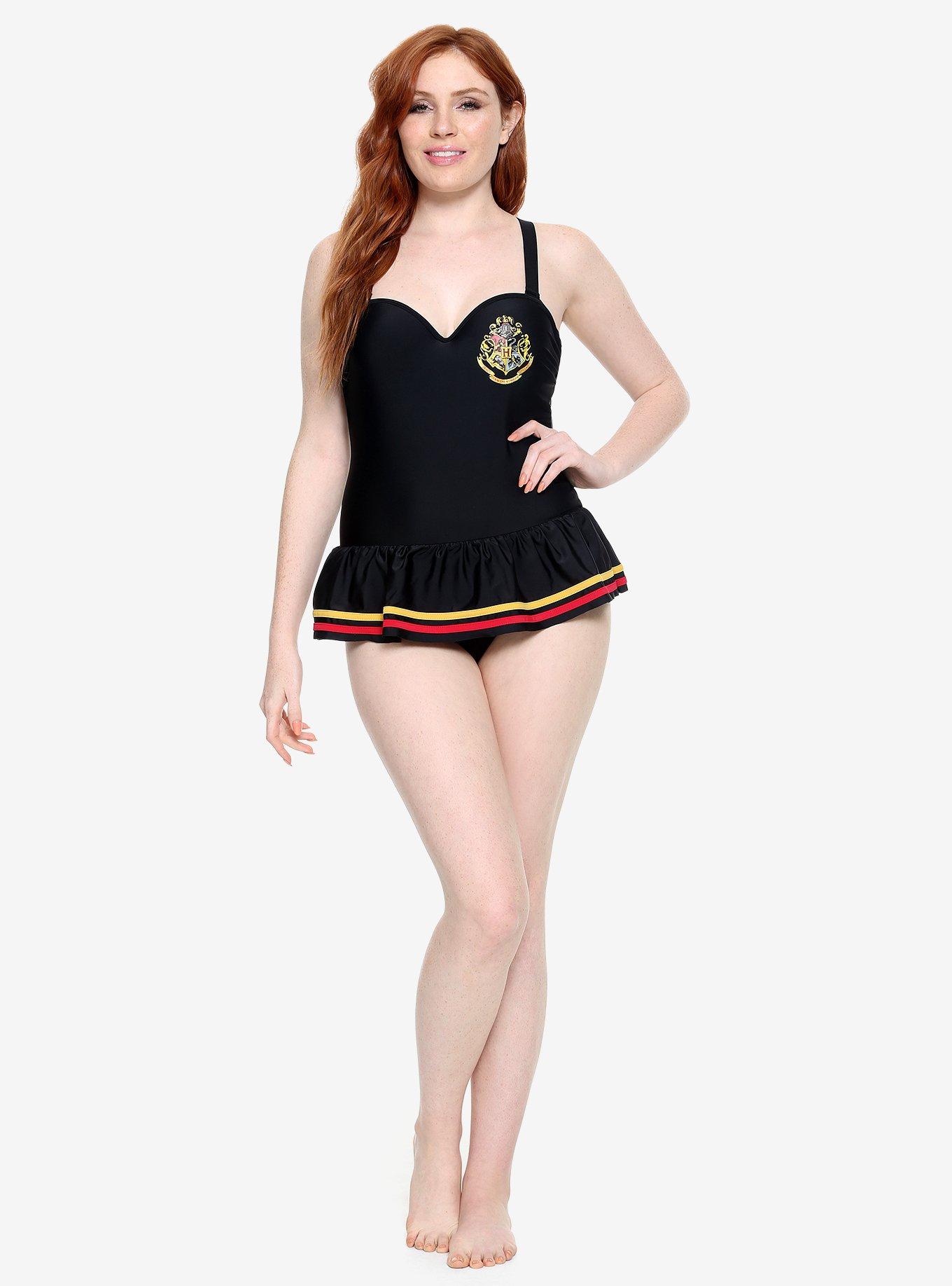 Harry Potter Hogwarts Swimsuit, MULTI, alternate