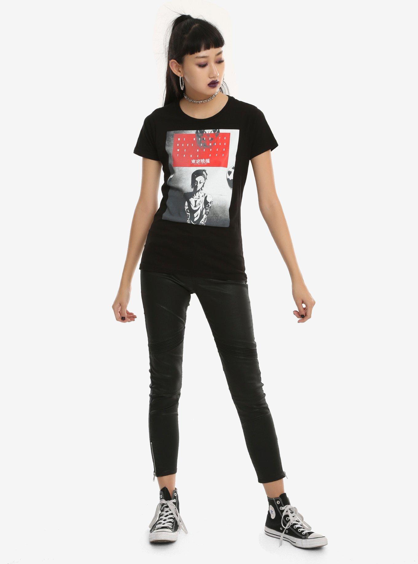 Tokyo Ghoul Uta Red Box Girls T-Shirt, , alternate