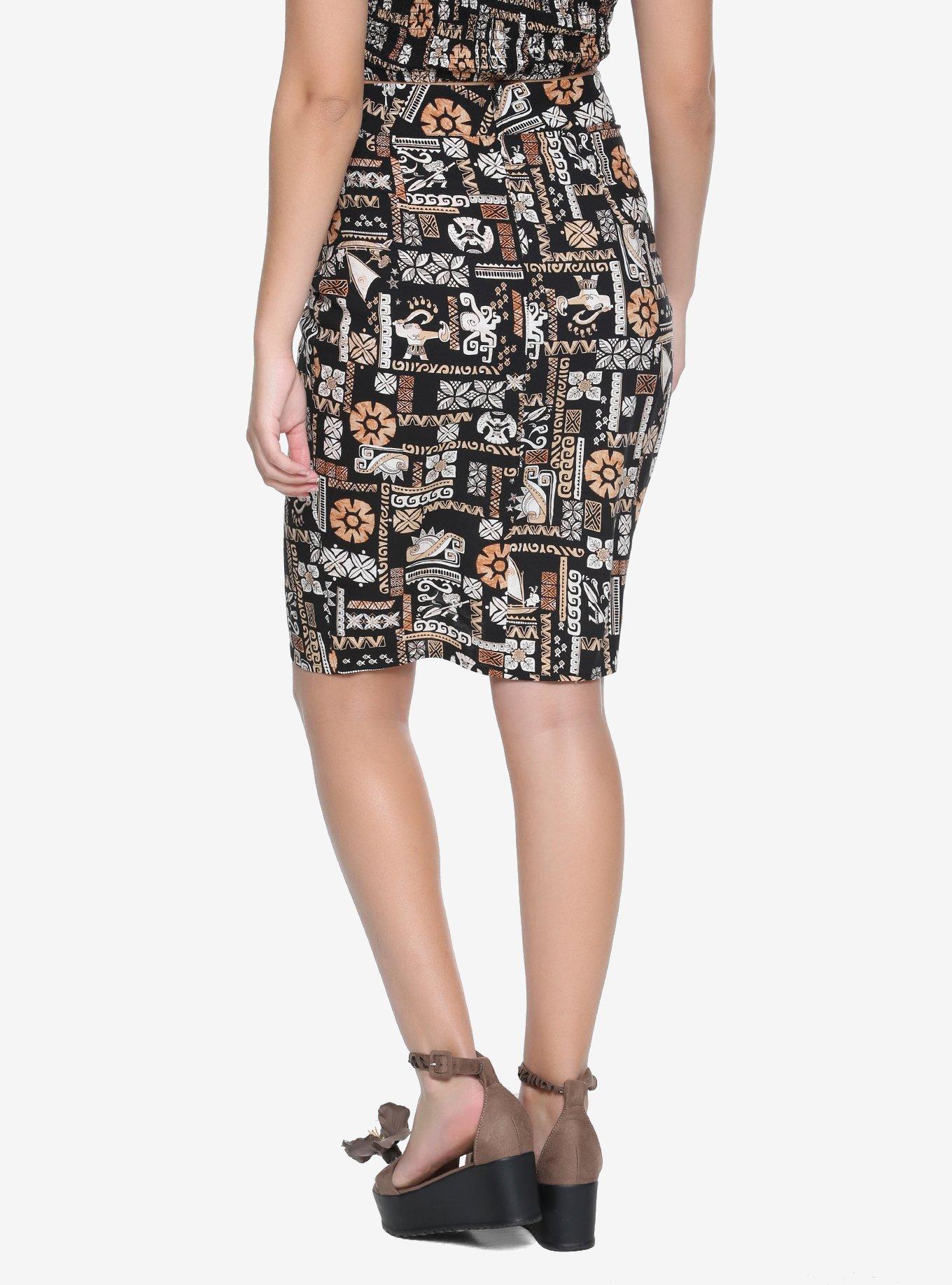 Disney Moana Retro Wrap Skirt, , alternate