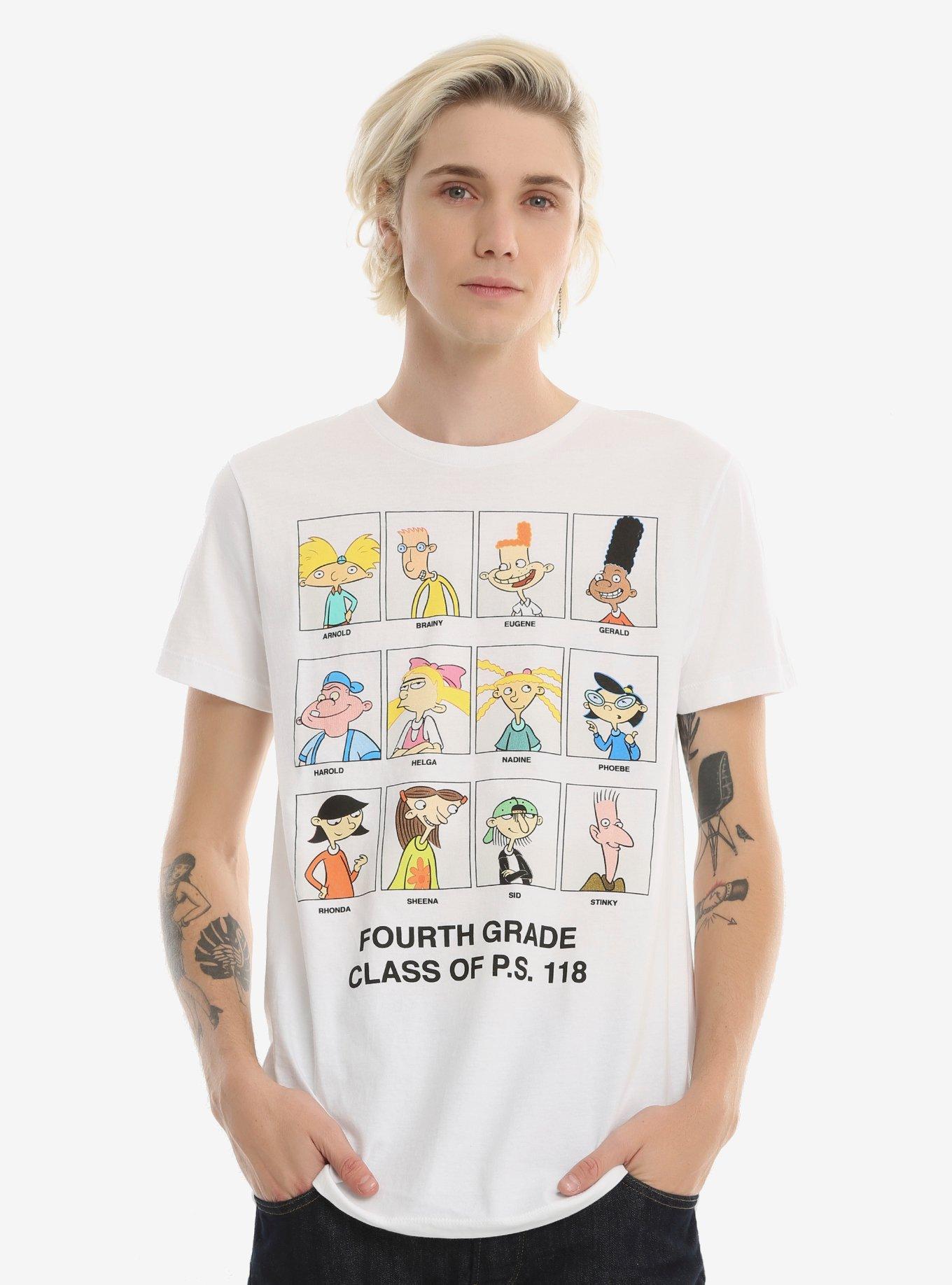 Hey Arnold! Fourth Grade Class T-Shirt, , alternate