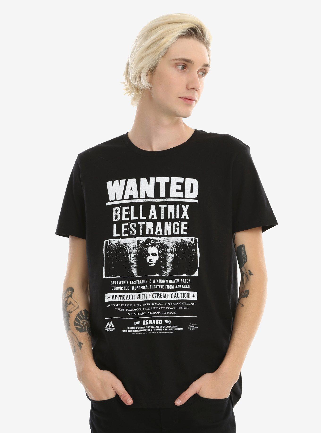 Harry Potter Bellatrix Wanted T-Shirt, , alternate