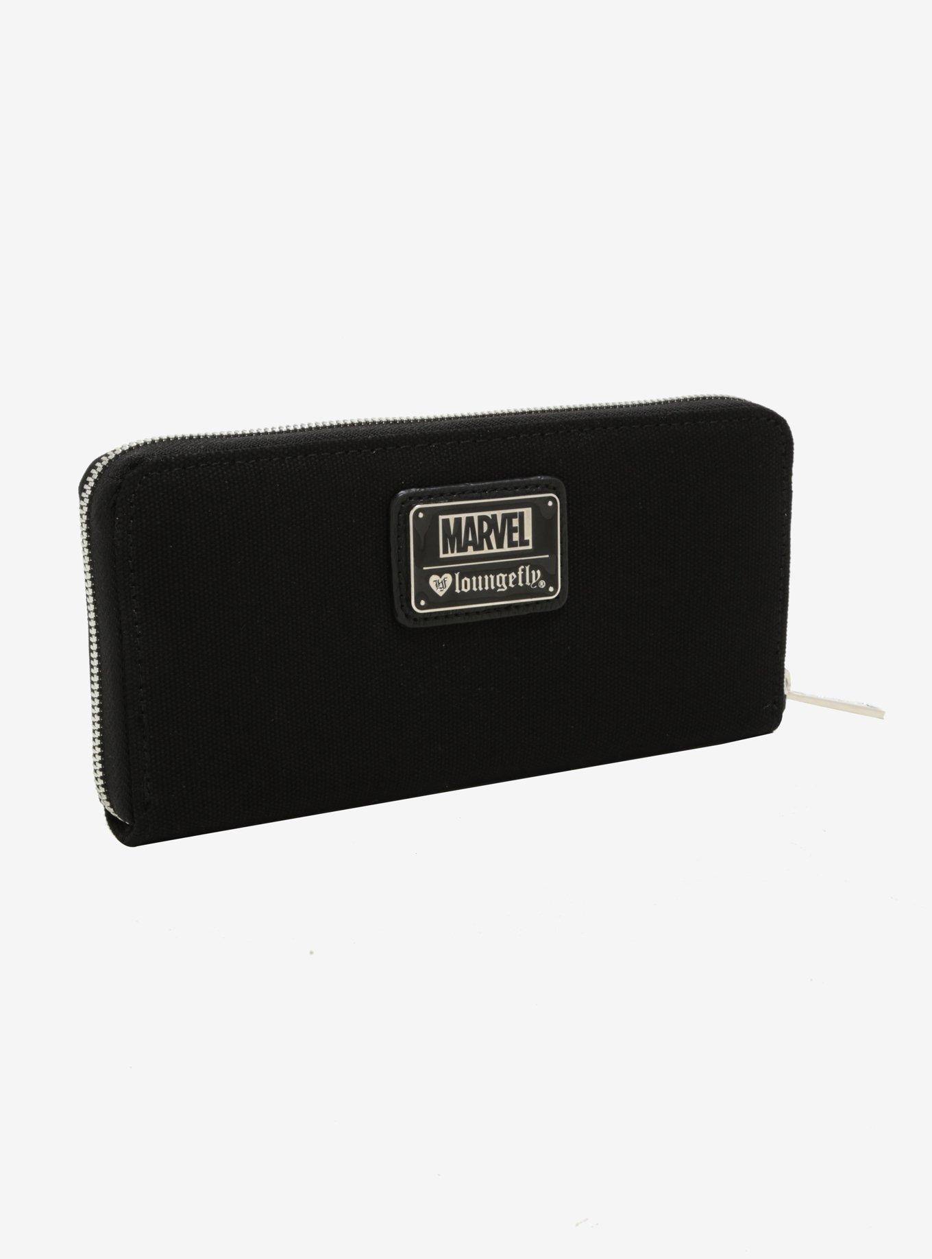 Loungefly Marvel Black Panther Zip Wallet - BoxLunch Exclusive, , alternate