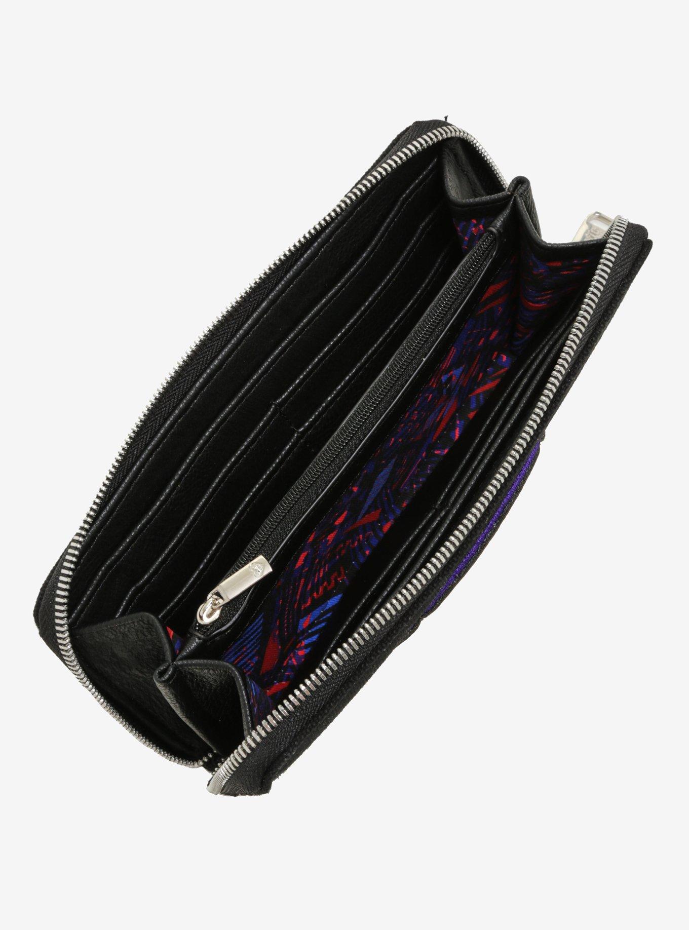 Loungefly Marvel Black Panther Zip Wallet - BoxLunch Exclusive, , alternate
