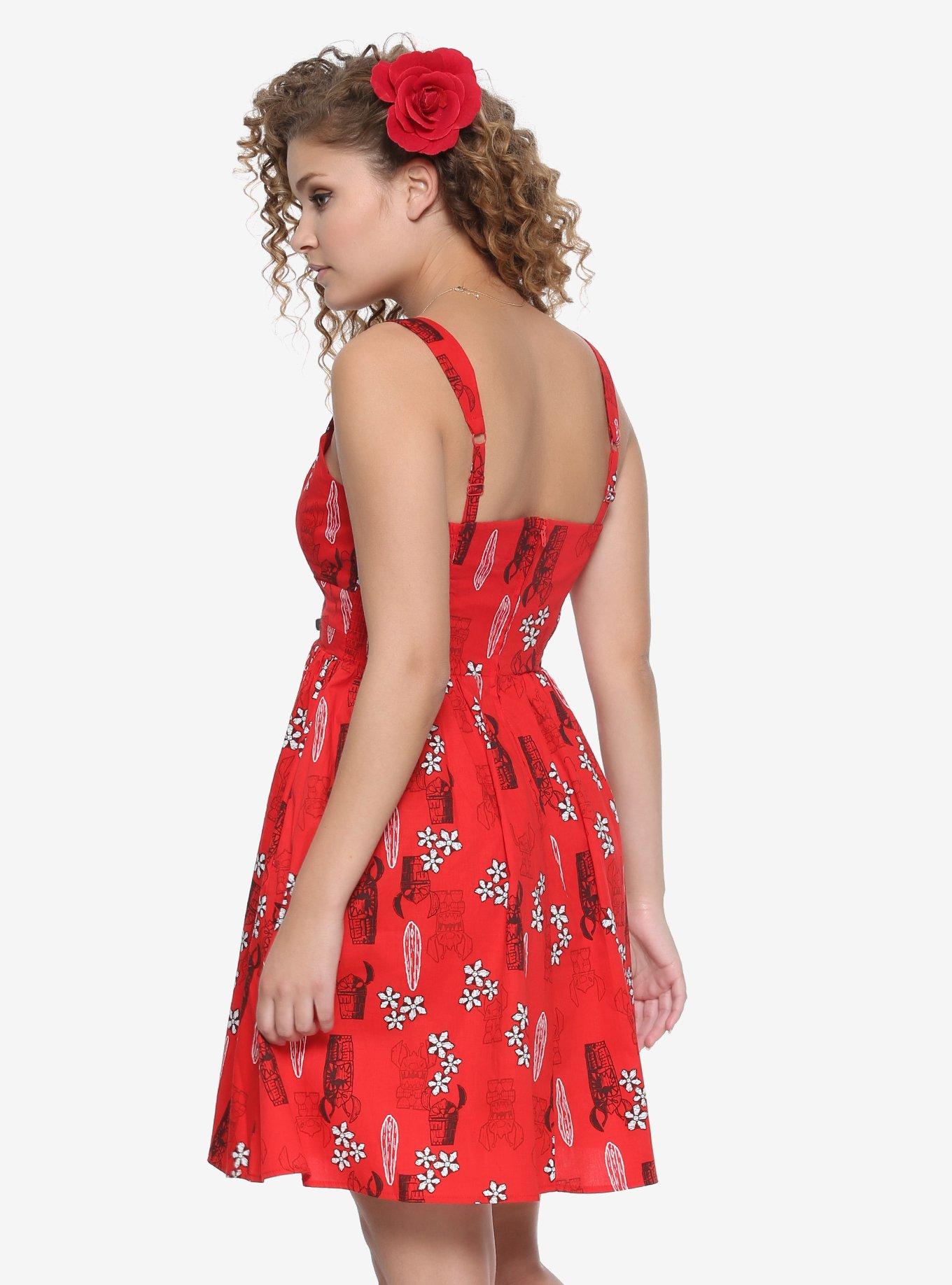Disney Lilo & Stitch Retro Cut-Out Dress, , alternate