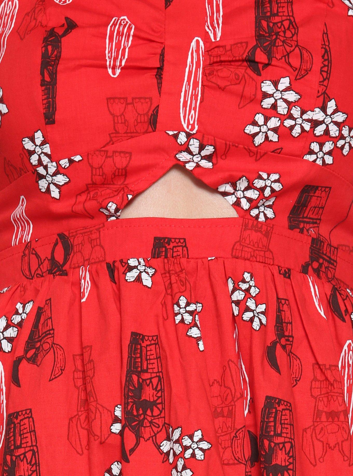 Disney Lilo & Stitch Retro Cut-Out Dress, , alternate