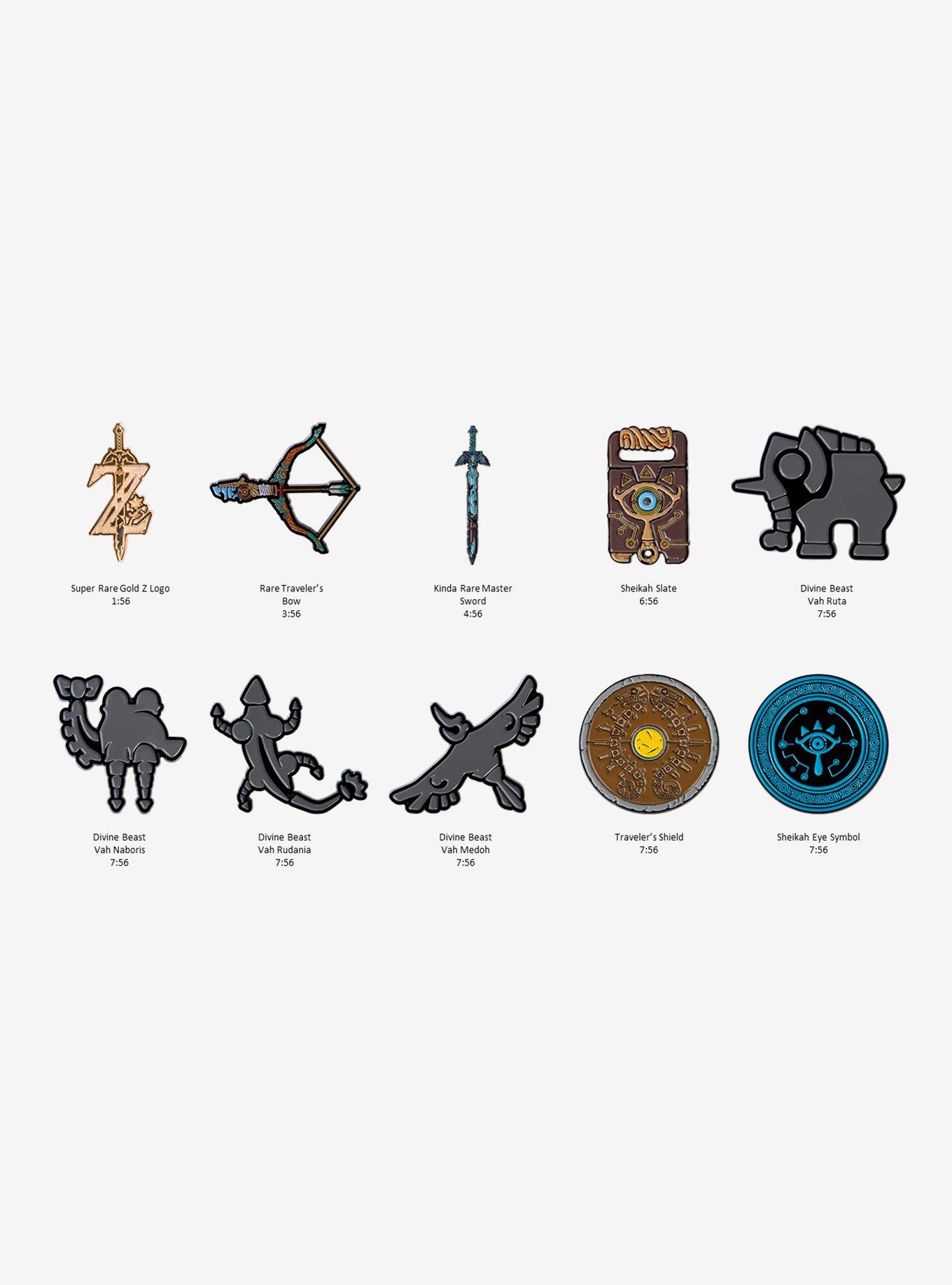 Nintendo The Legend of Zelda: Breath of the Wild Collector Blind Box Enamel Pin, , alternate