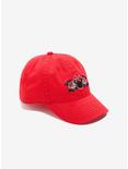Disney Minnie Mouse Red Flower Toddler Dad Hat - BoxLunch Exclusive, , alternate