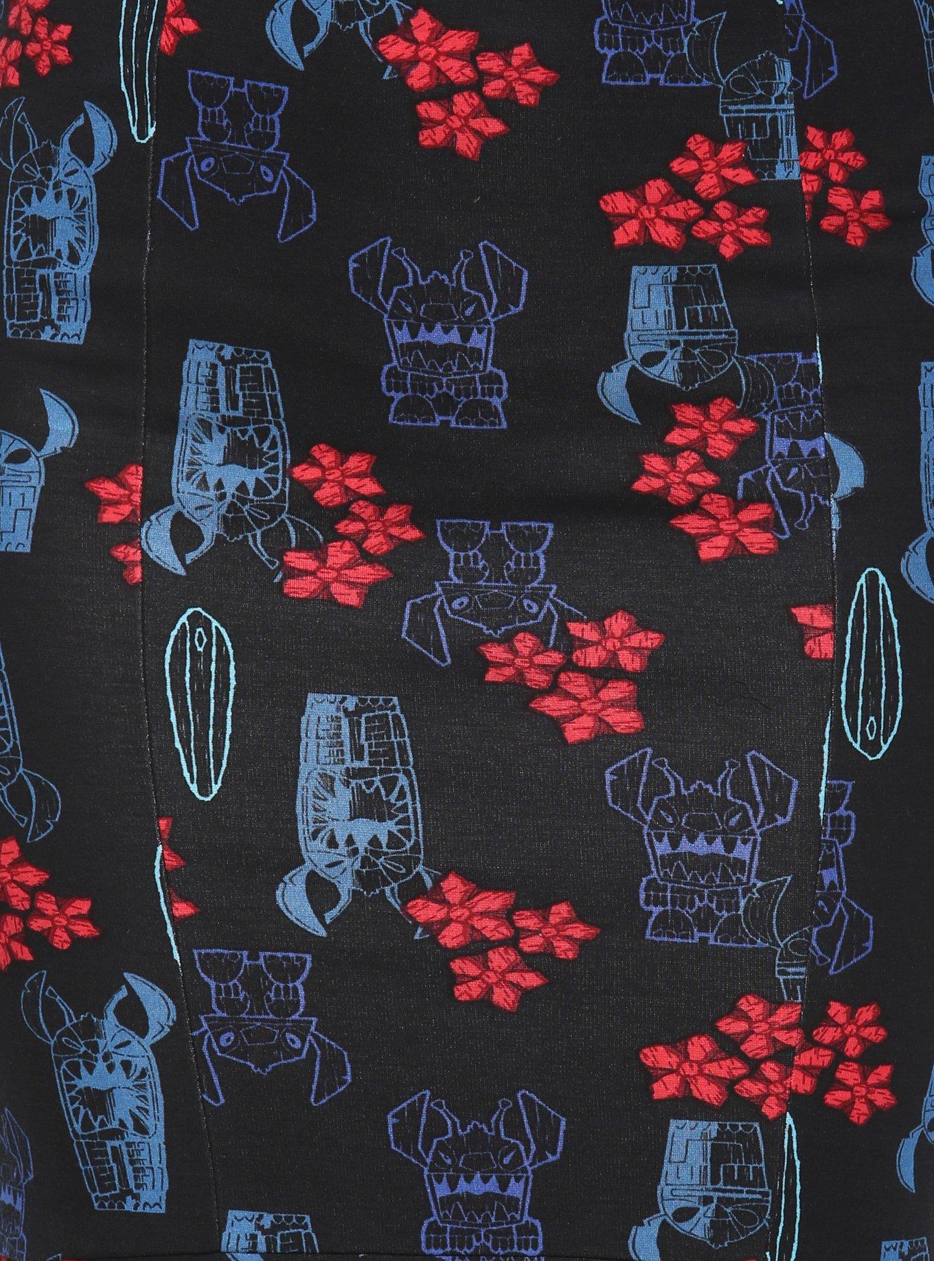Disney Lilo & Stitch High-Waisted Wiggle Skirt, , alternate