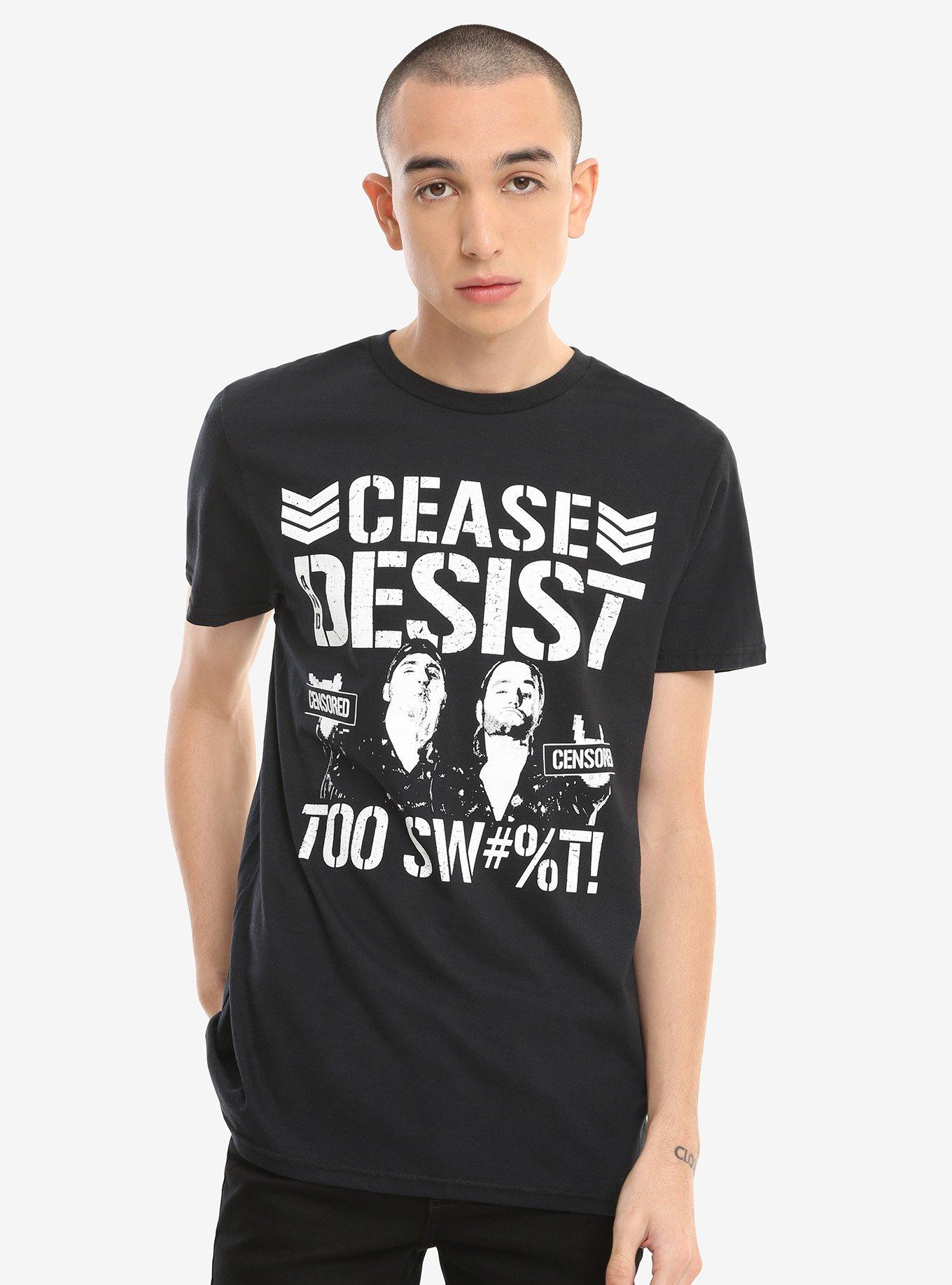 New Japan Pro-Wrestling Young Bucks Cease & Desist T-Shirt, , alternate