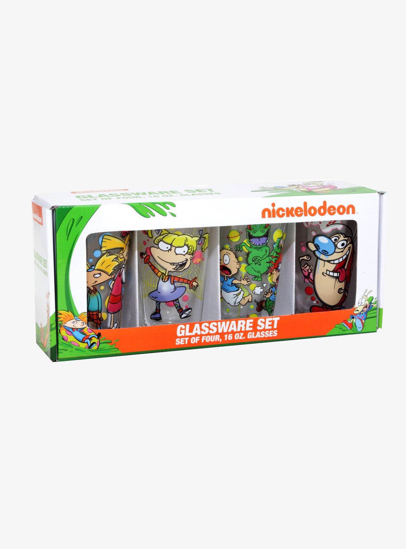 Nickelodeon Retro Pint Glasses Set, , alternate