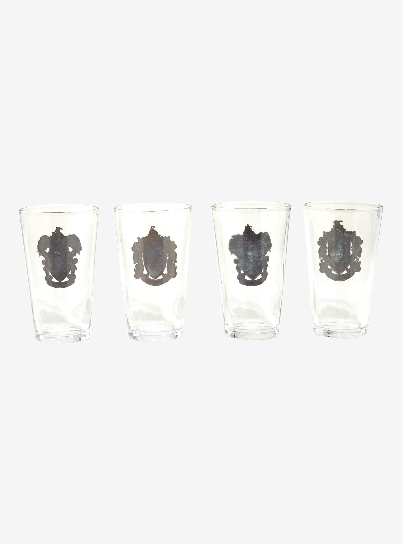 Harry Potter House Crest Pint Glass Set, , alternate