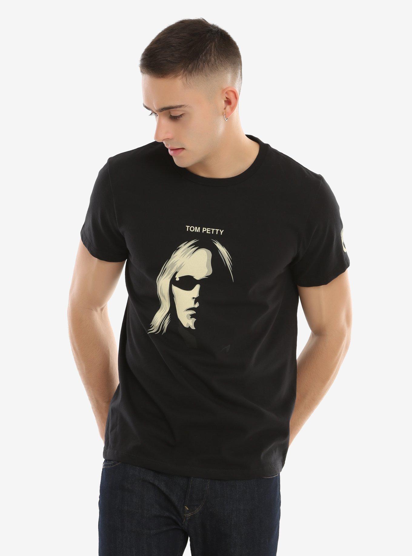 Tom Petty Half Face T-Shirt, , alternate
