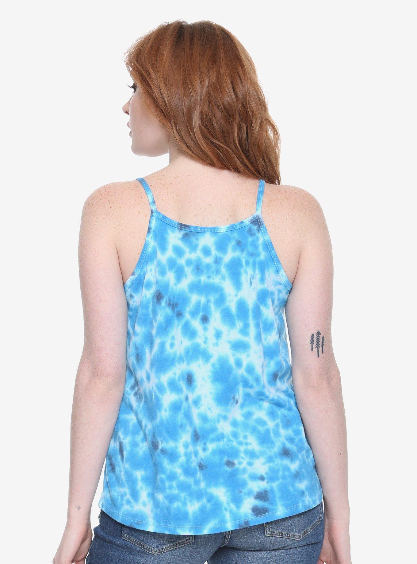 Her Universe Studio Ghibli Ponyo High Neck Pocket Tie-Dye Tank Top, TIE DYE, alternate