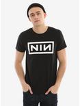 Nine Inch Nails Logo T-Shirt, BLACK, alternate
