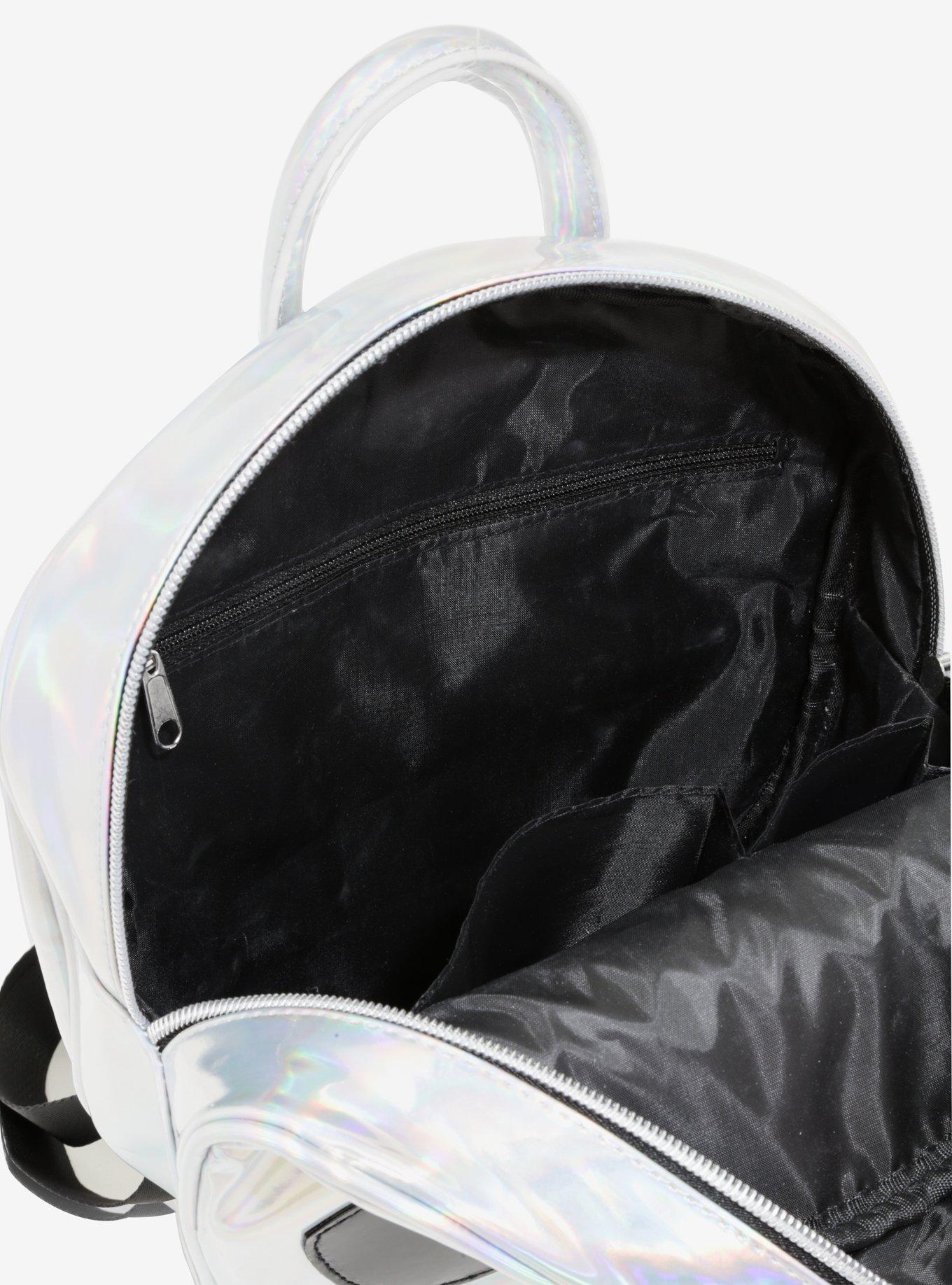 Iridescent Alien Head Backpack, , alternate