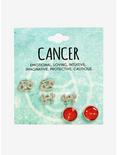 Cancer Zodiac Earring Set, , alternate