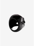 Black Metal Skull Ring, , alternate