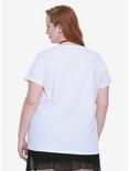 Boys Lie Slashed Girls T-Shirt Plus Size, IVORY, alternate
