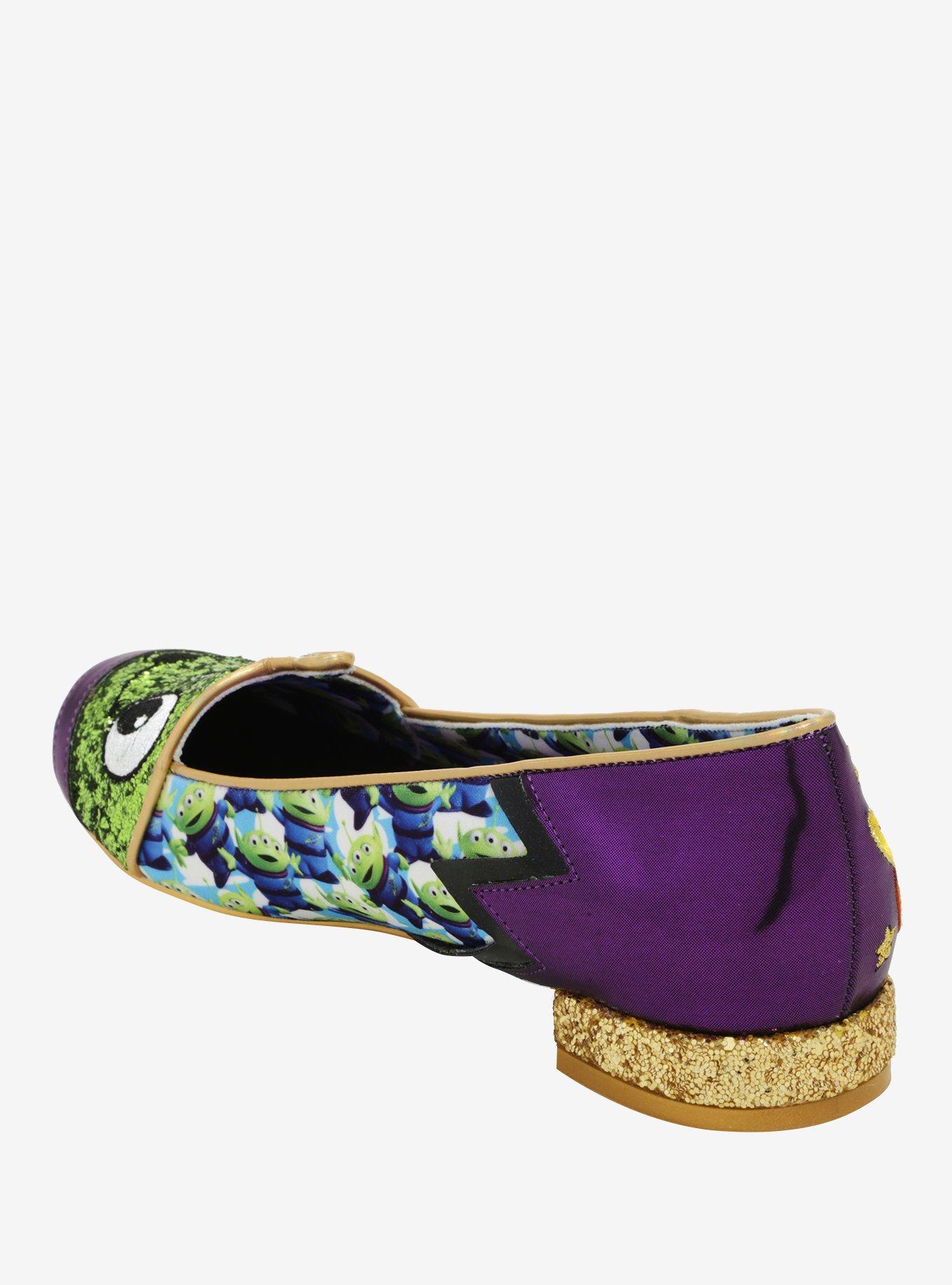 Irregular Choice Disney Pixar Toy Story Aliens Flats, , alternate