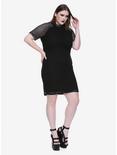 BlackCraft Fishnet Dress Plus Size Hot Topic Exclusive, , alternate