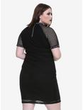 BlackCraft Fishnet Dress Plus Size Hot Topic Exclusive, , alternate